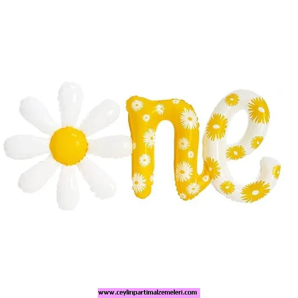 One Papatya Folyo Balon